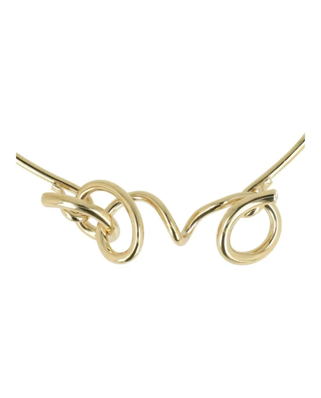 Ferragamo Sculptural Semi-Rigid Collar made by Salvatore Ferragamo