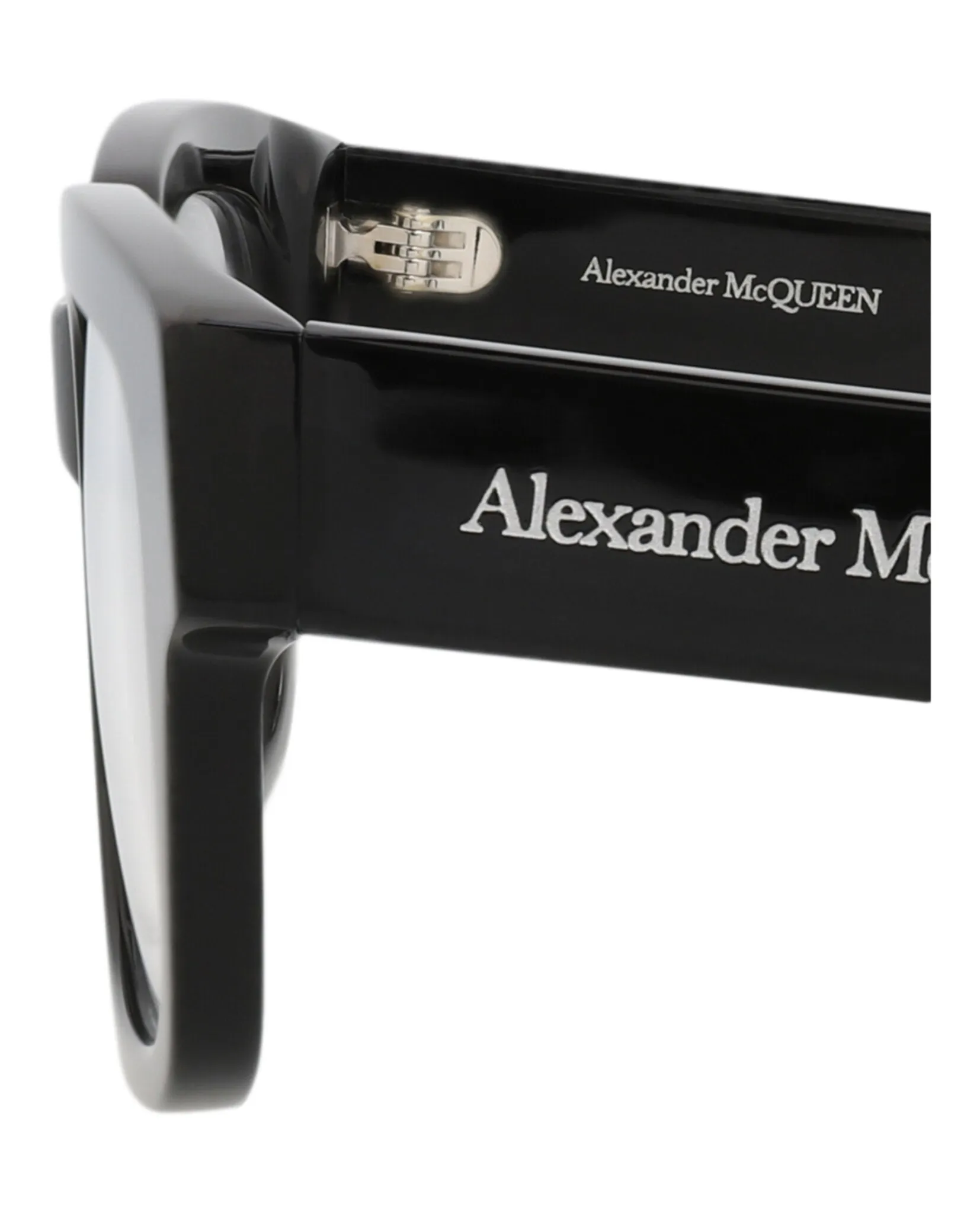 Alexander McQueen Square-Frame Recycled Acetate Optical Frames sold by Zulily product image thumbnail 4