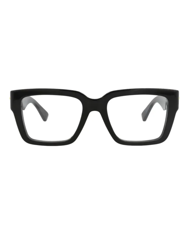 Bottega Veneta Square-Frame Recycled Acetate Optical Frames made by Bottega Veneta