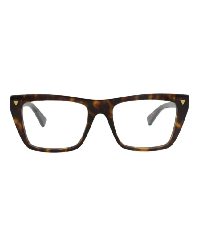 Bottega Veneta Square-Frame Recycled Acetate Optical Frames made by Bottega Veneta