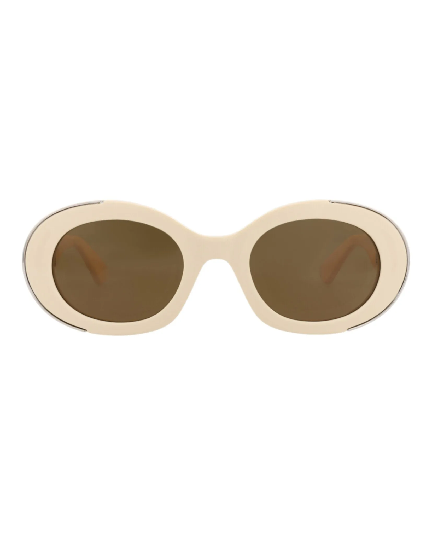Alexander McQueen Round-Frame Recycled Acetate Sunglasses sold by Zulily