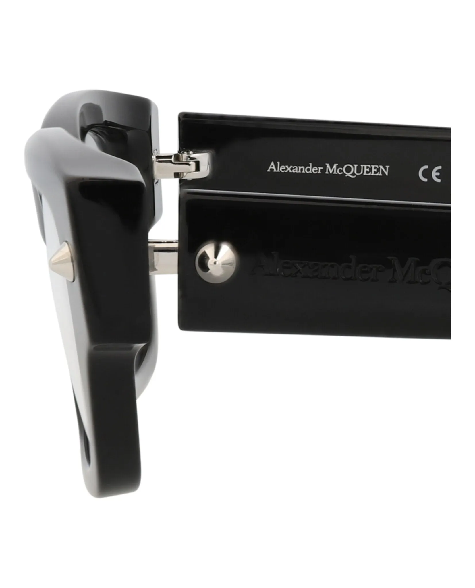 Alexander McQueen Square-Frame Recycled Acetate Optical Frames sold by Zulily product image thumbnail 4