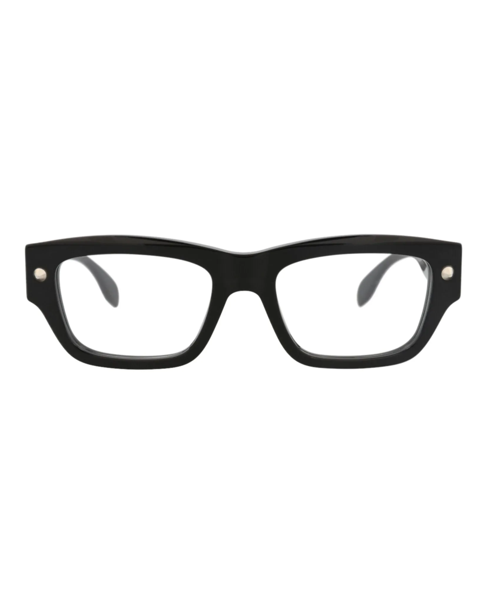 Alexander McQueen Square-Frame Recycled Acetate Optical Frames sold by Zulily