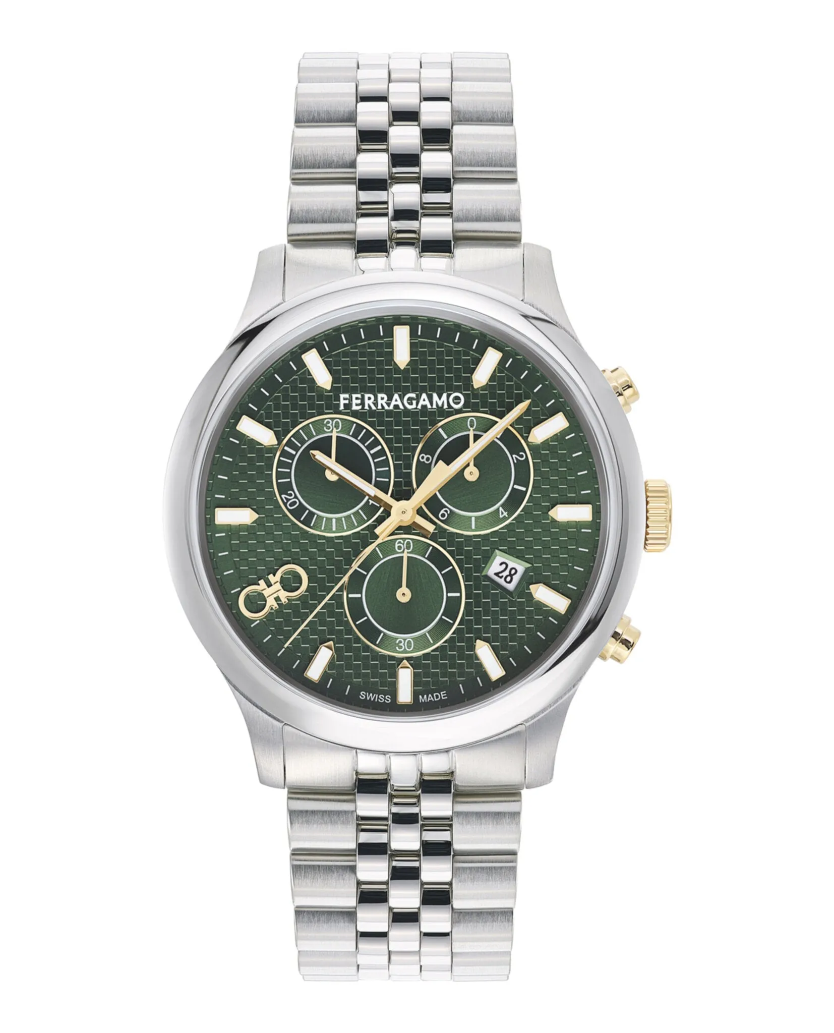 Ferragamo Duo Chrono Bracelet Watch sold by Zulily