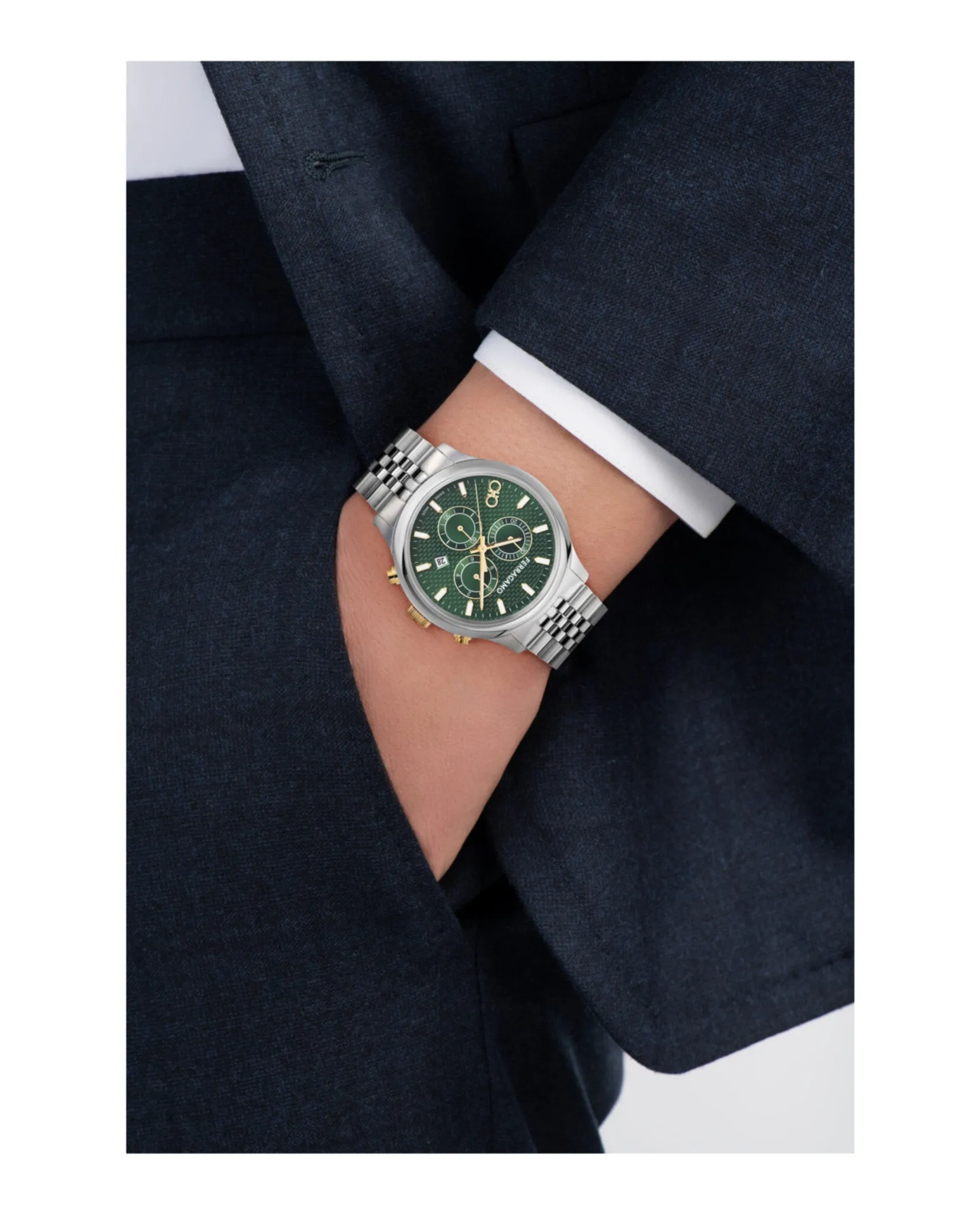 Ferragamo Duo Chrono Bracelet Watch sold by Zulily product image thumbnail 5