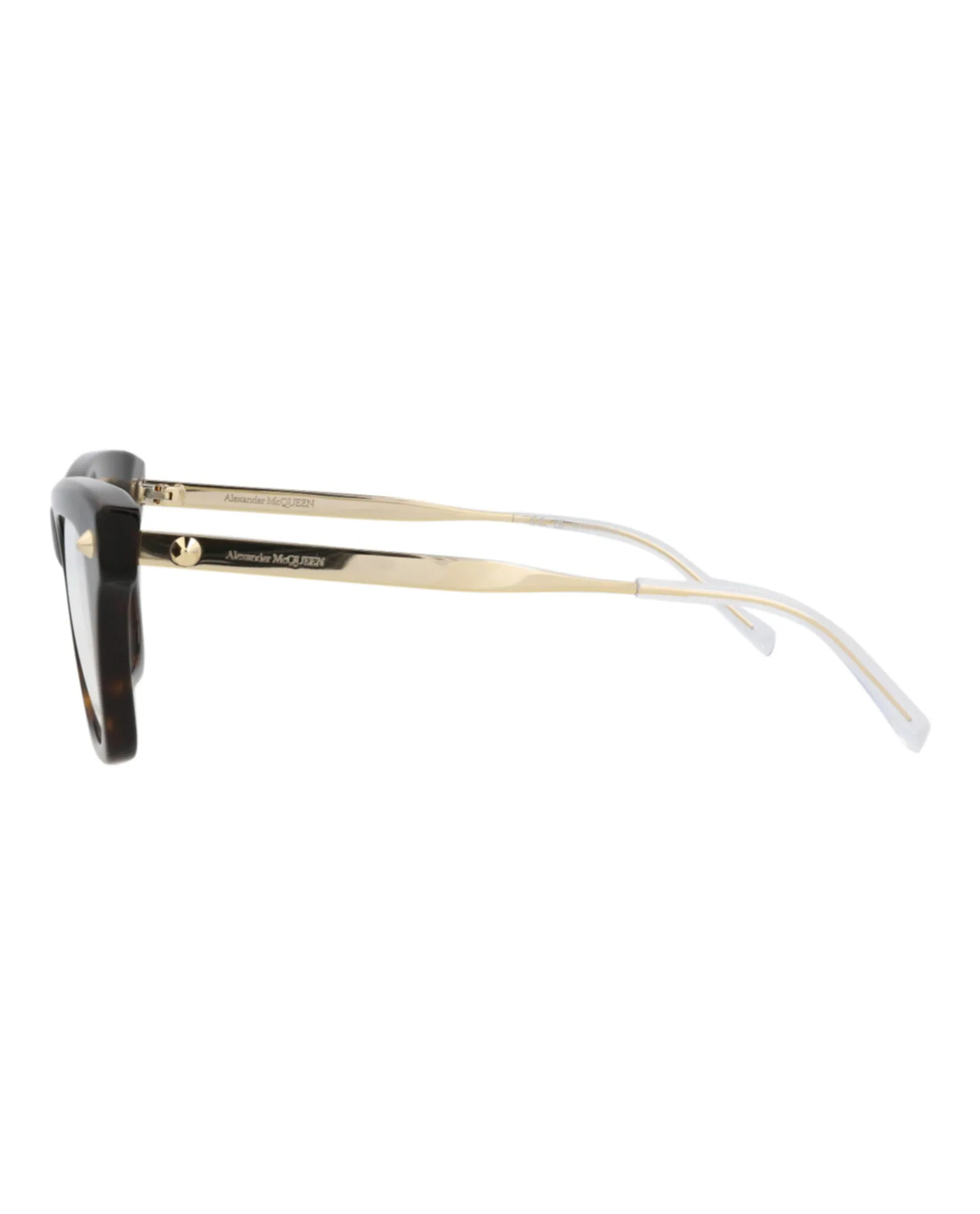 Alexander McQueen Square-Frame Recycled Acetate Optical Frames sold by Zulily product image thumbnail 3