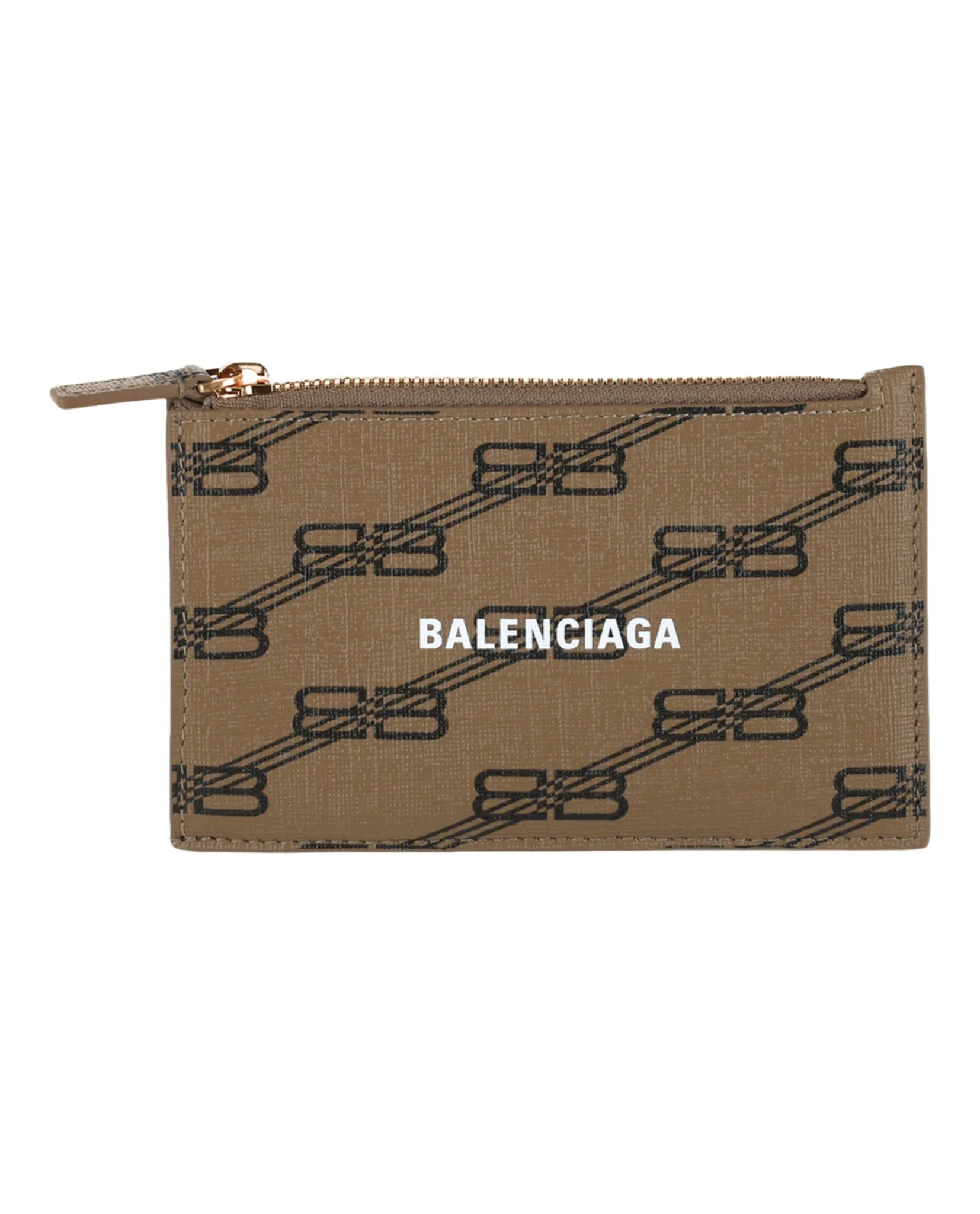 Balenciaga BB Monogram Coated Canvas Card Holder sold by Zulily