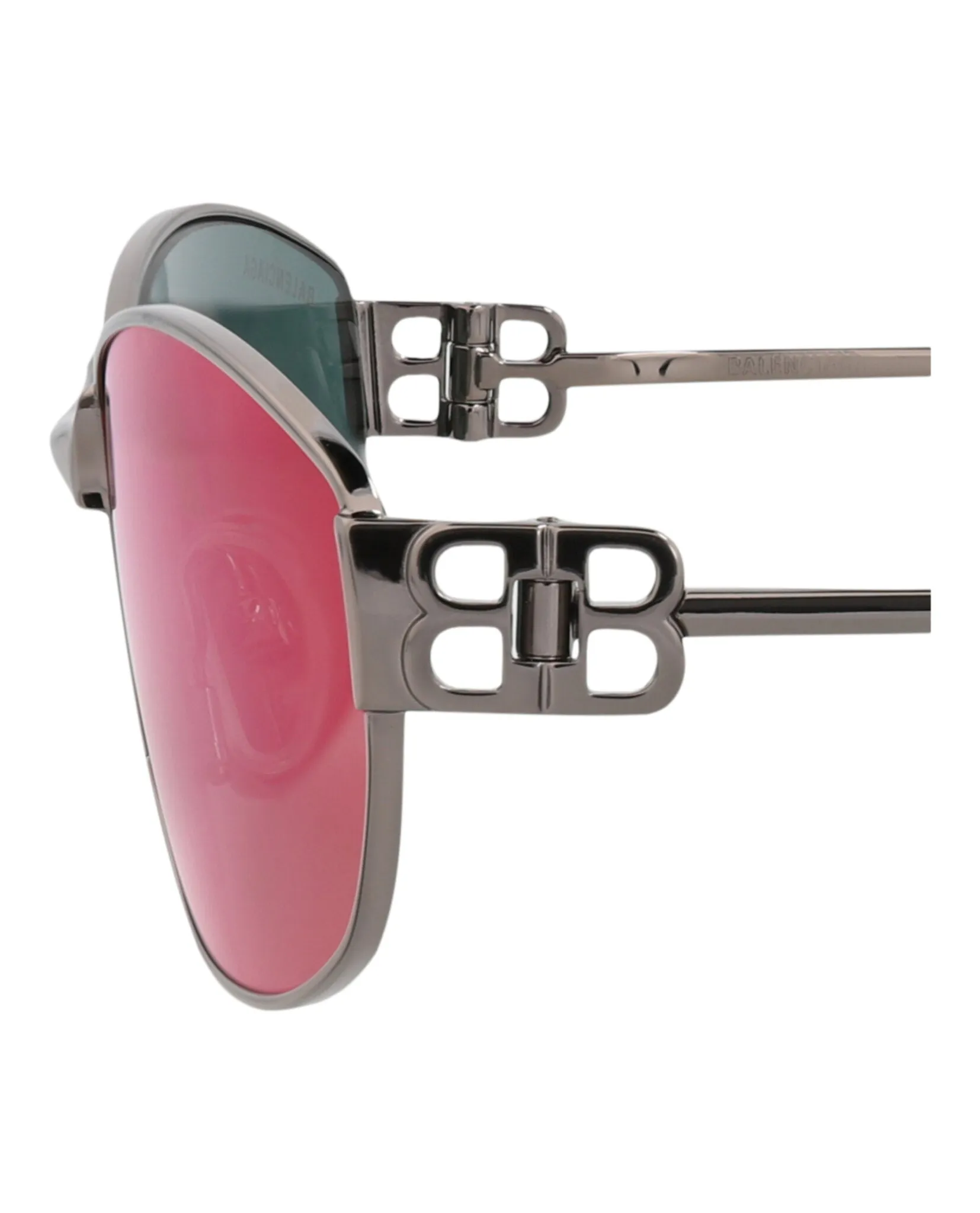 Balenciaga Square-Frame Metal Sunglasses sold by Zulily product image thumbnail 4