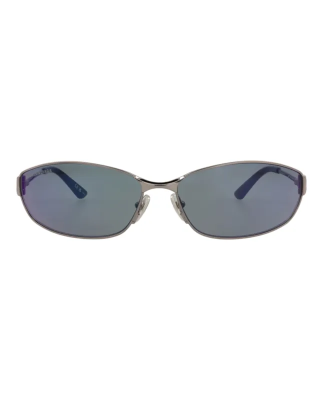 Balenciaga Square-Frame Metal Sunglasses made by Balenciaga