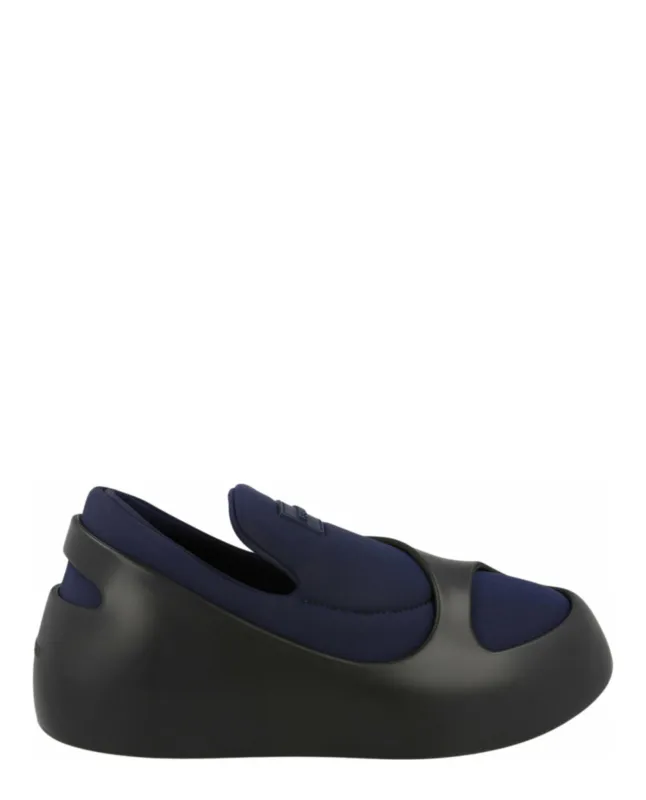 Ferragamo Lunar Paneled Slip-on Sneakers made by Salvatore Ferragamo