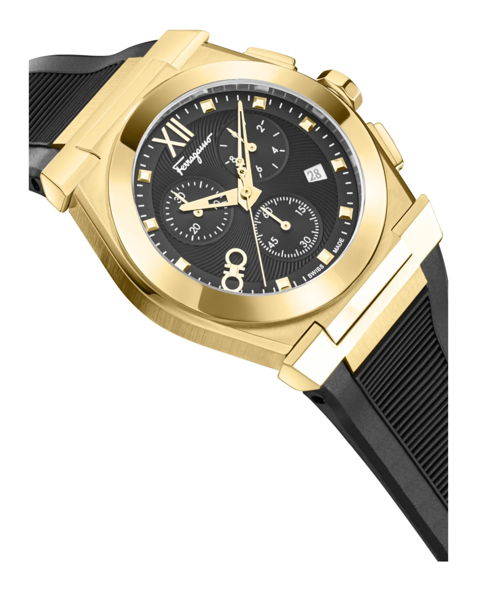 Ferragamo Vega Chrono Silicone Watch sold by Zulily product image thumbnail 3