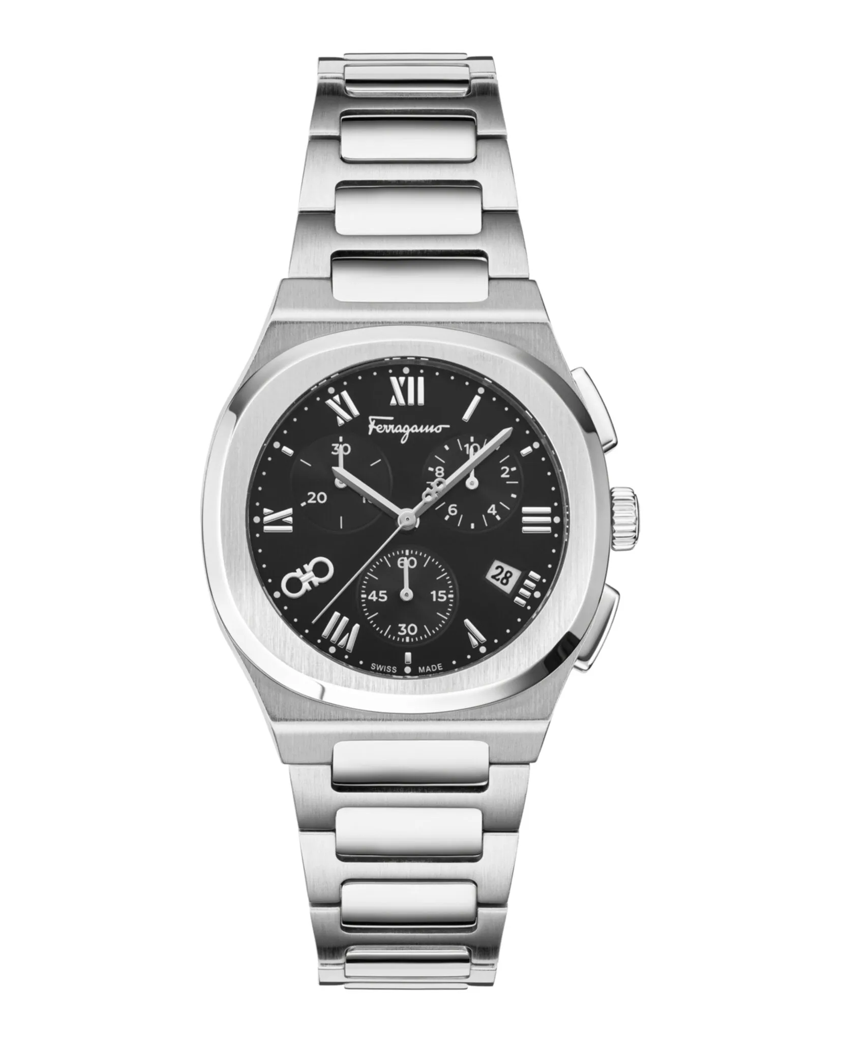 Ferragamo Elliptical Chronograph Watch sold by Zulily