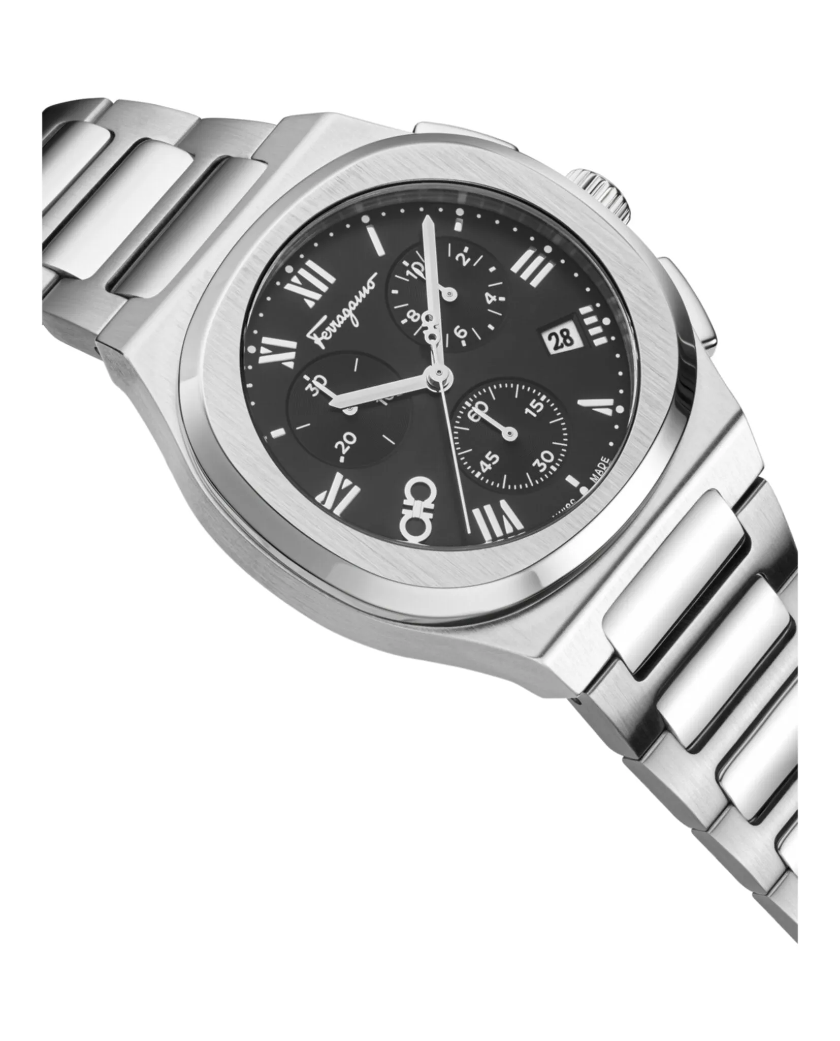 Ferragamo Elliptical Chronograph Watch sold by Zulily product image thumbnail 3