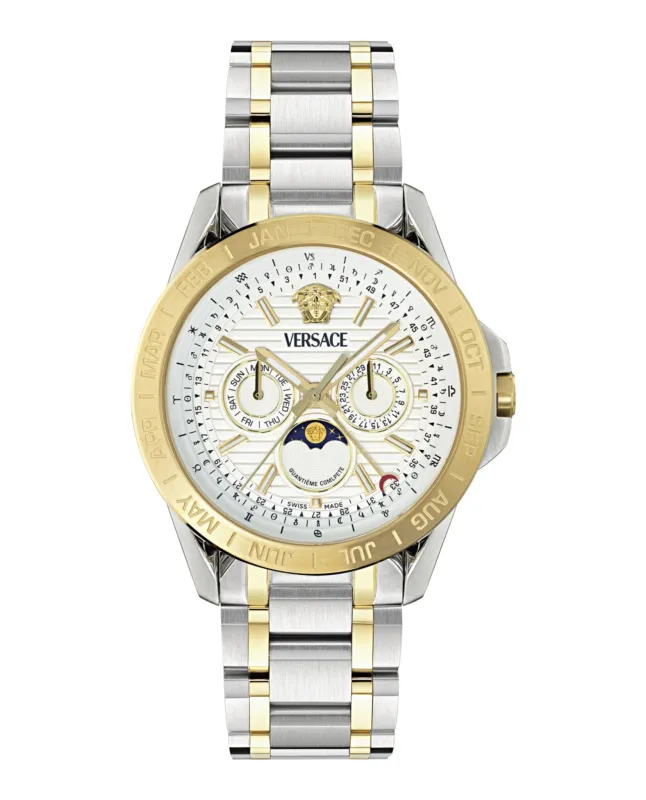 Versace V-Galaxy Moonphase Bracelet Watch made by Versace