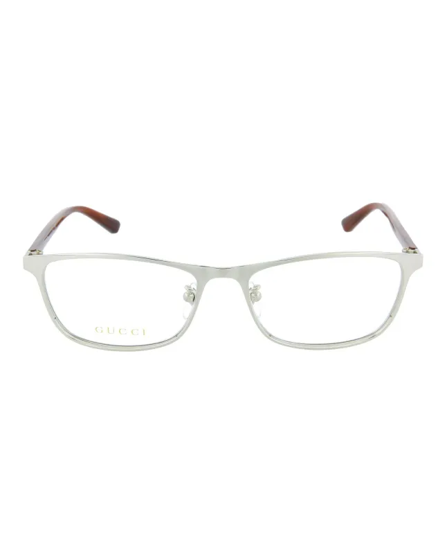 Gucci Square-Frame Titanium Optical Frames made by Gucci