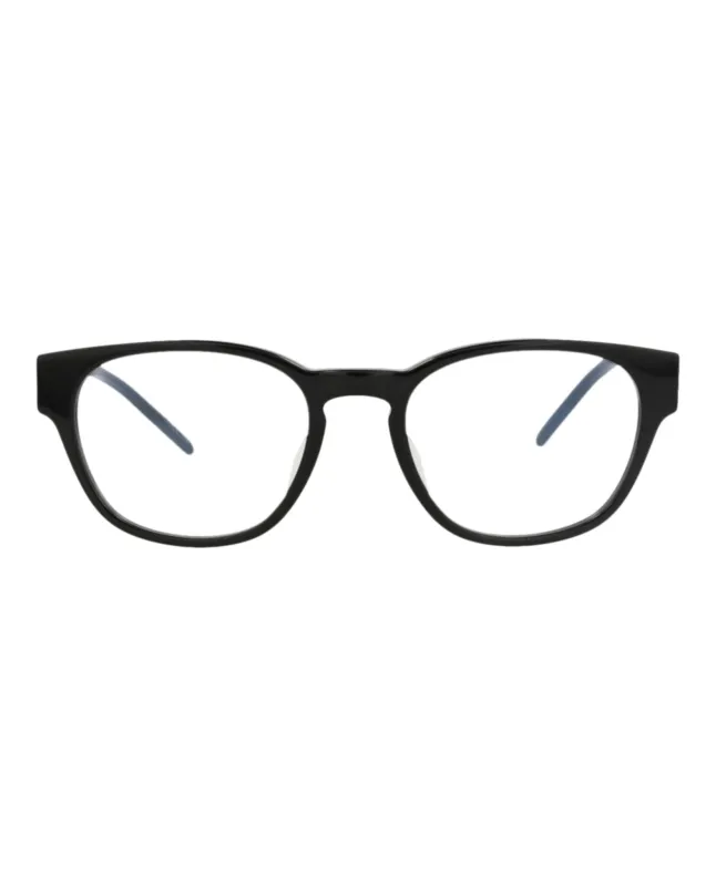 Saint Laurent Round-Frame Recycled Acetate Optical Frames made by Yves Saint Laurent