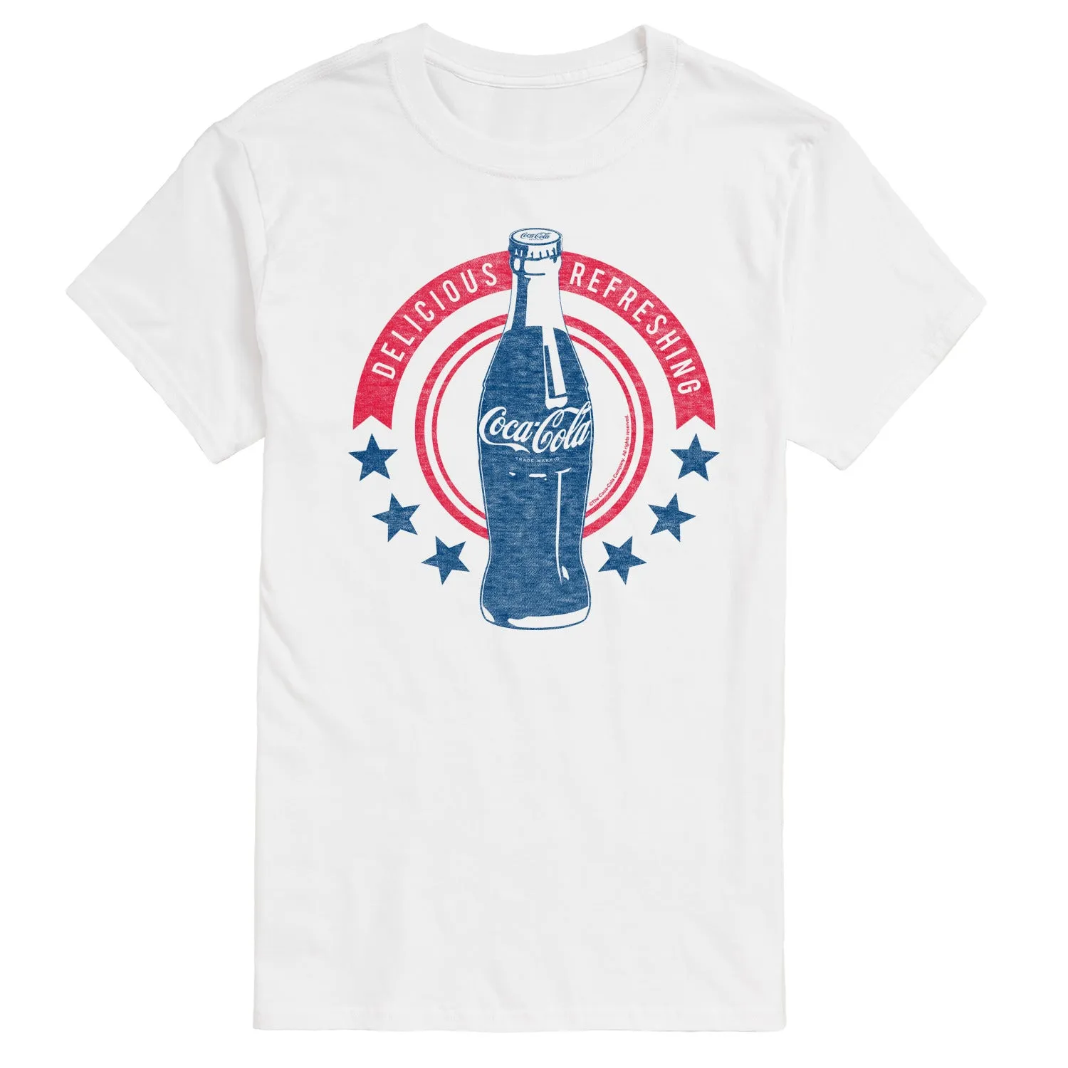 Coca-Cola - Stars Delicious Refreshing - Men's Short Sleeve T-Shirt sold by Zulily product image thumbnail 2