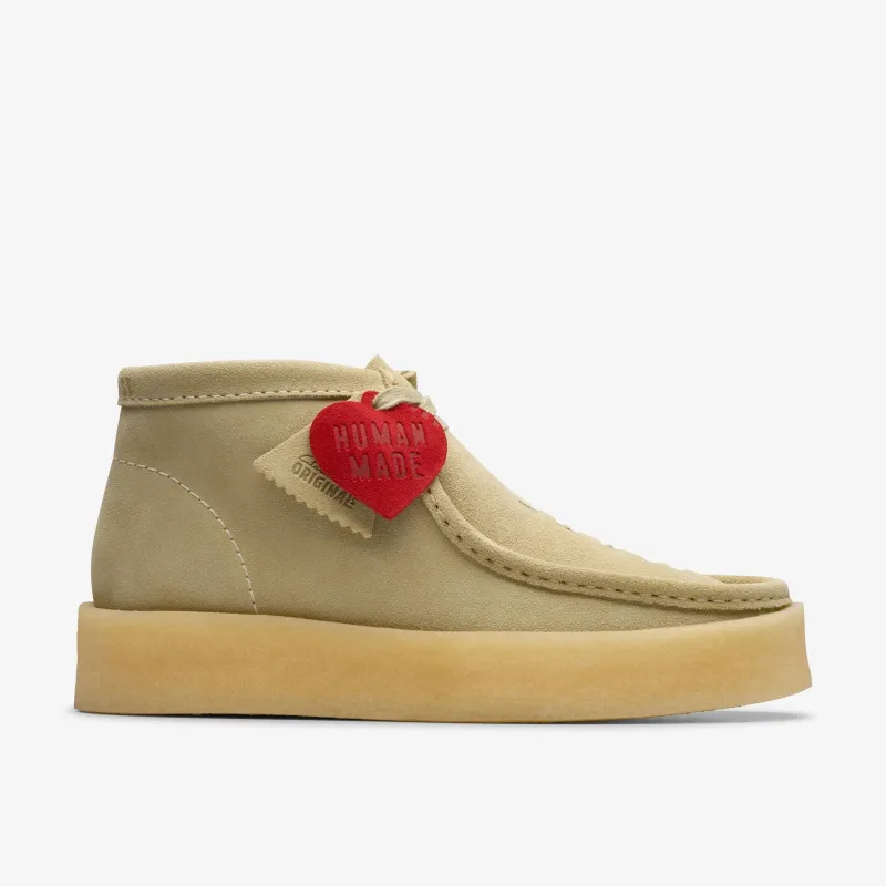 [26180232] Mens Clarks Wallabee Human Made made by Clarks