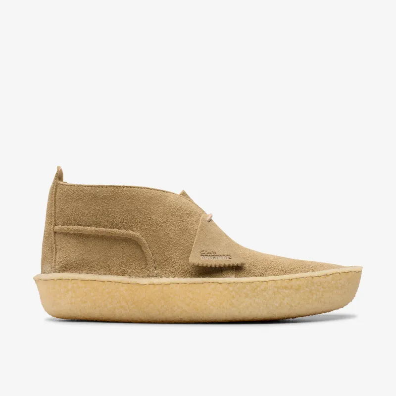 [26180625] Mens Clarks Desert Rain Suede 'dark Sand' made by Clarks
