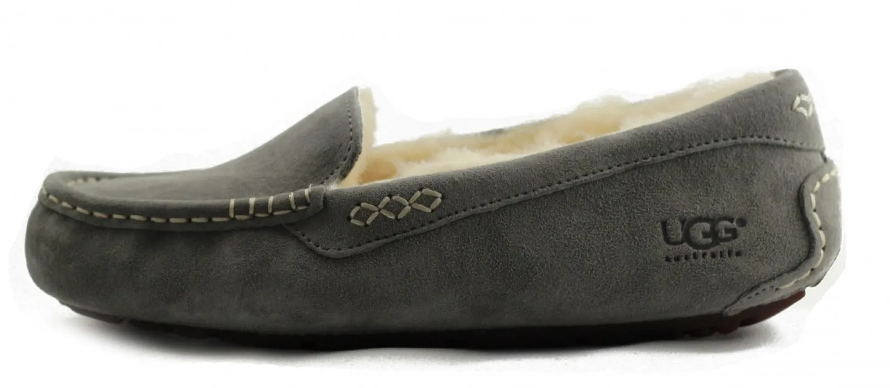 [3312-lgry] Womens Ugg Ansley Slipper 'light Grey' - Lgry made by UGG