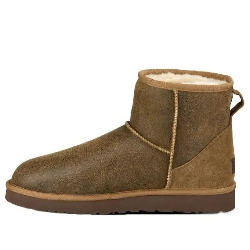 [1007307-bjce] Mens Ugg Classic Mini Bomber Fleece Lined 'chestnut' - Bomber Jacket/chestnut made by UGG