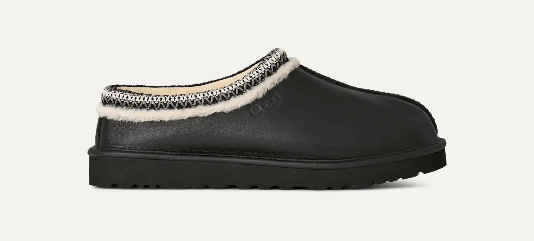 [1171303-blk] Mens Ugg Tasman Noir Slipper 'black' - Black made by UGG