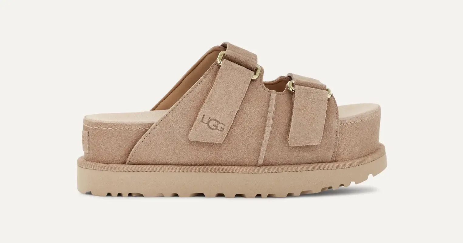 [1155458-san] Womens Ugg Goldenstar Hi - Sand made by UGG