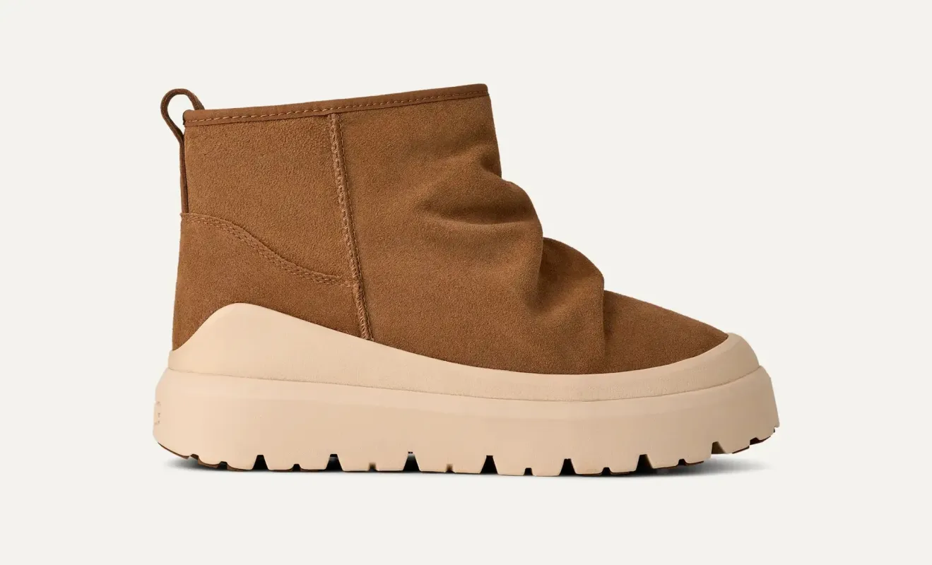 [1173811-cwtc] Mens Ugg Heritage Utility Mini Boot 'chestnut Whitecap' - Chestnut/whitecap made by UGG