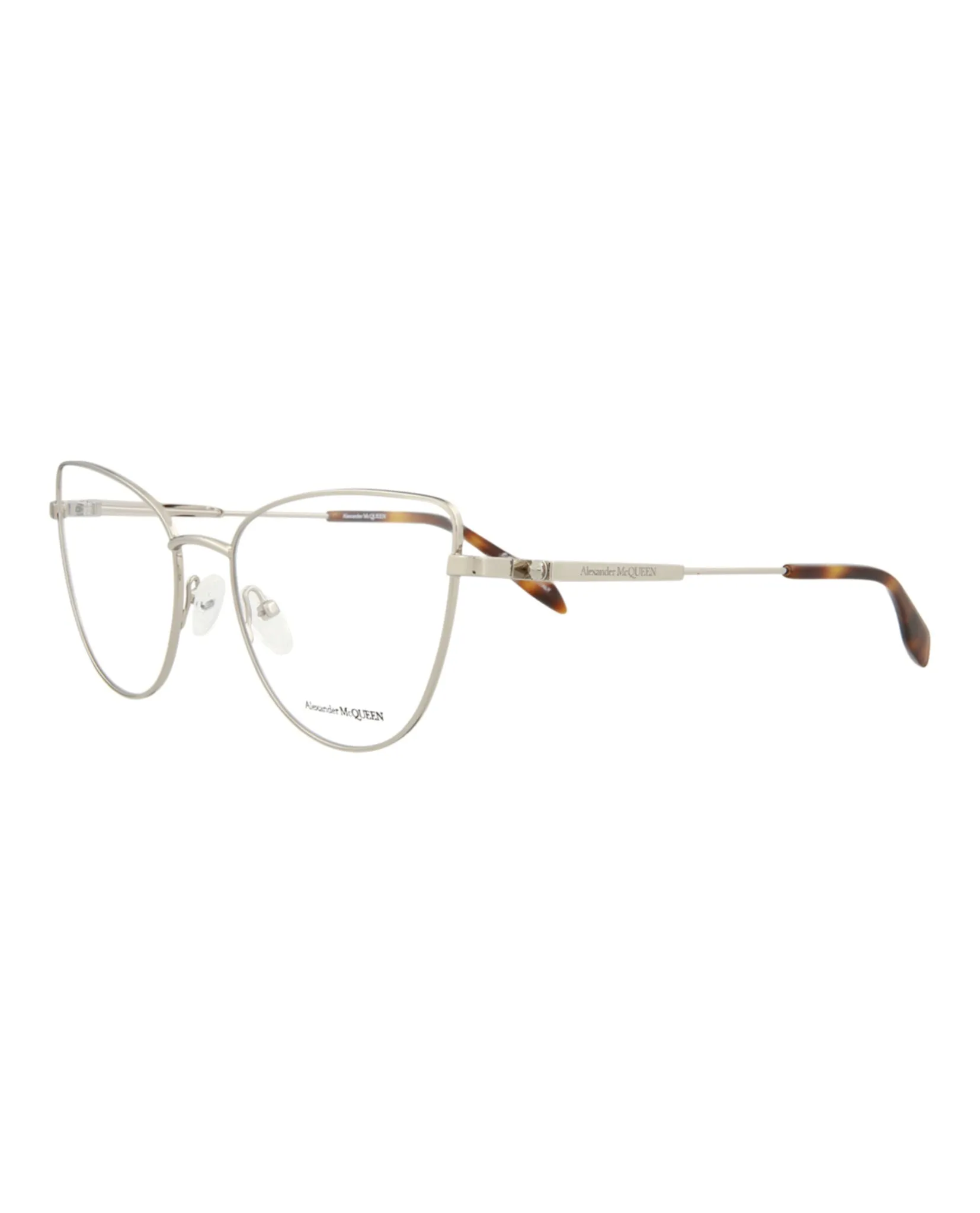 Alexander McQueen Cat Eye-Frame Metal Optical Frames sold by Zulily product image thumbnail 2