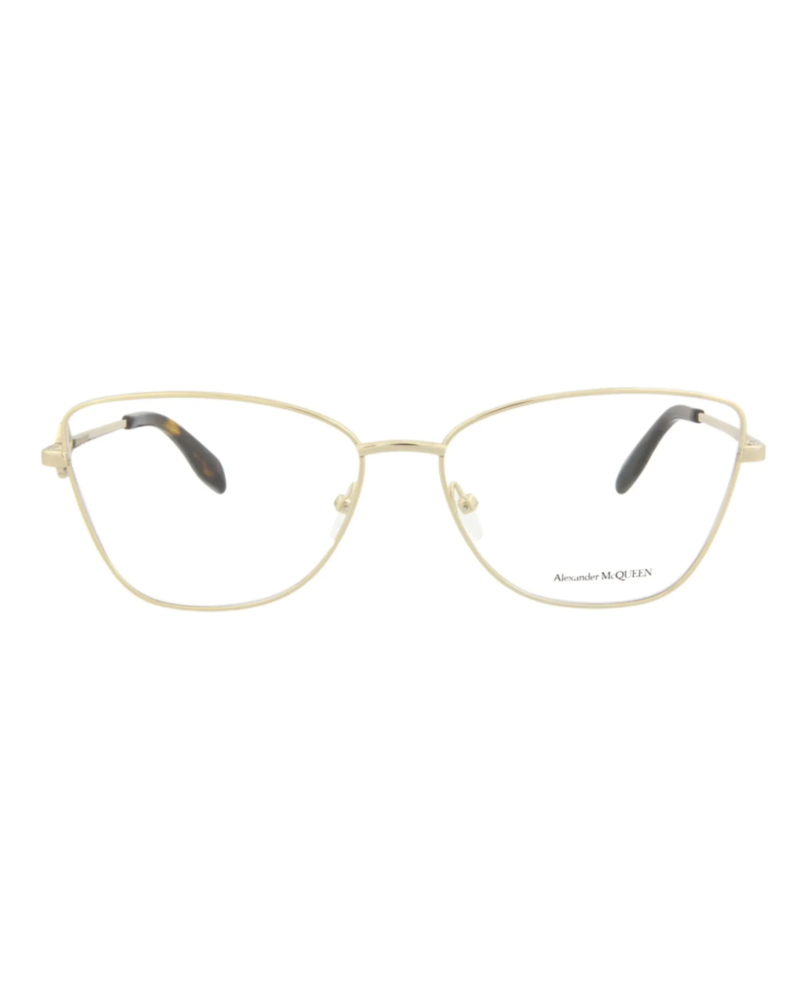 Alexander McQueen Cat Eye-Frame Metal Optical Frames sold by Zulily