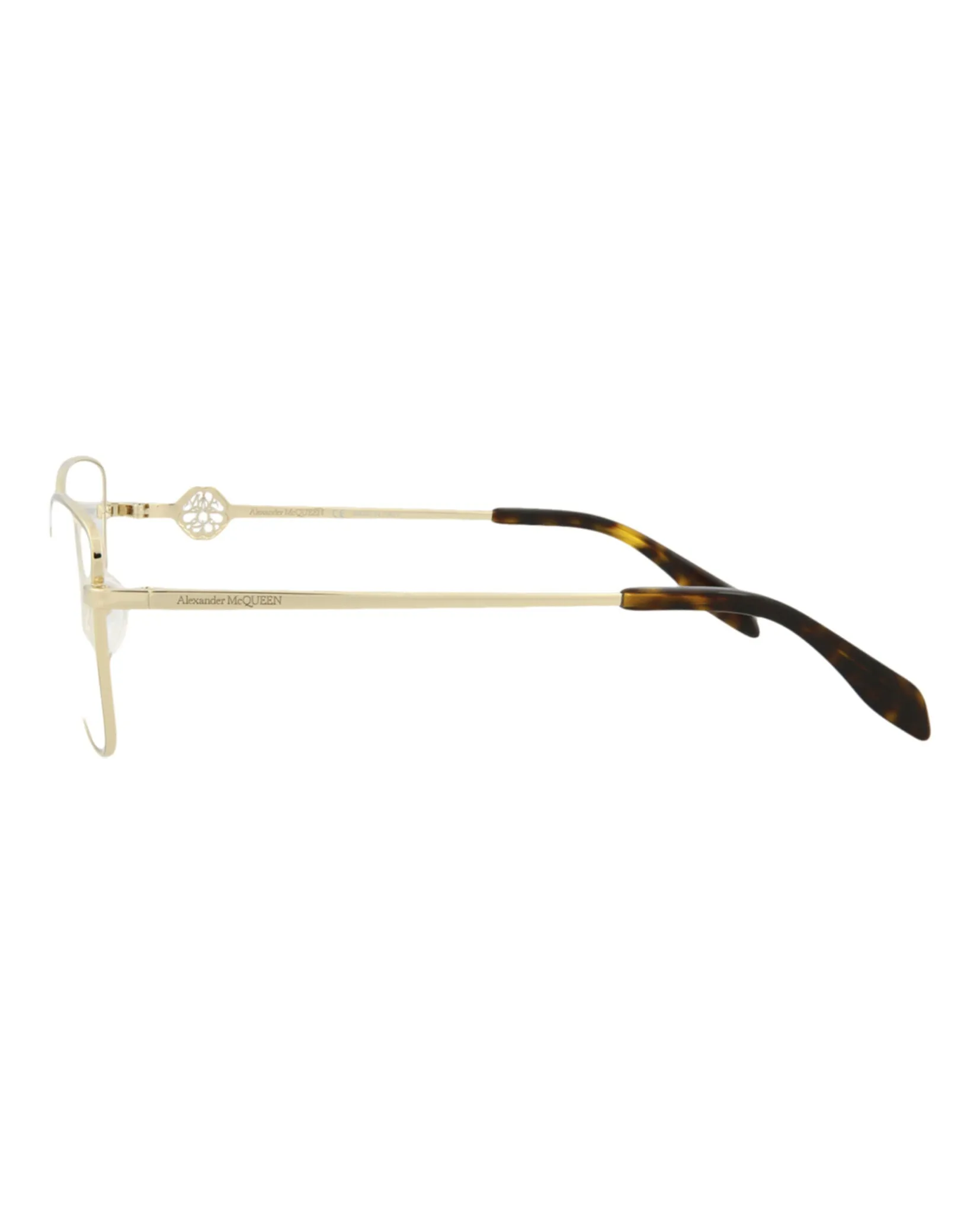 Alexander McQueen Cat Eye-Frame Metal Optical Frames sold by Zulily product image thumbnail 3