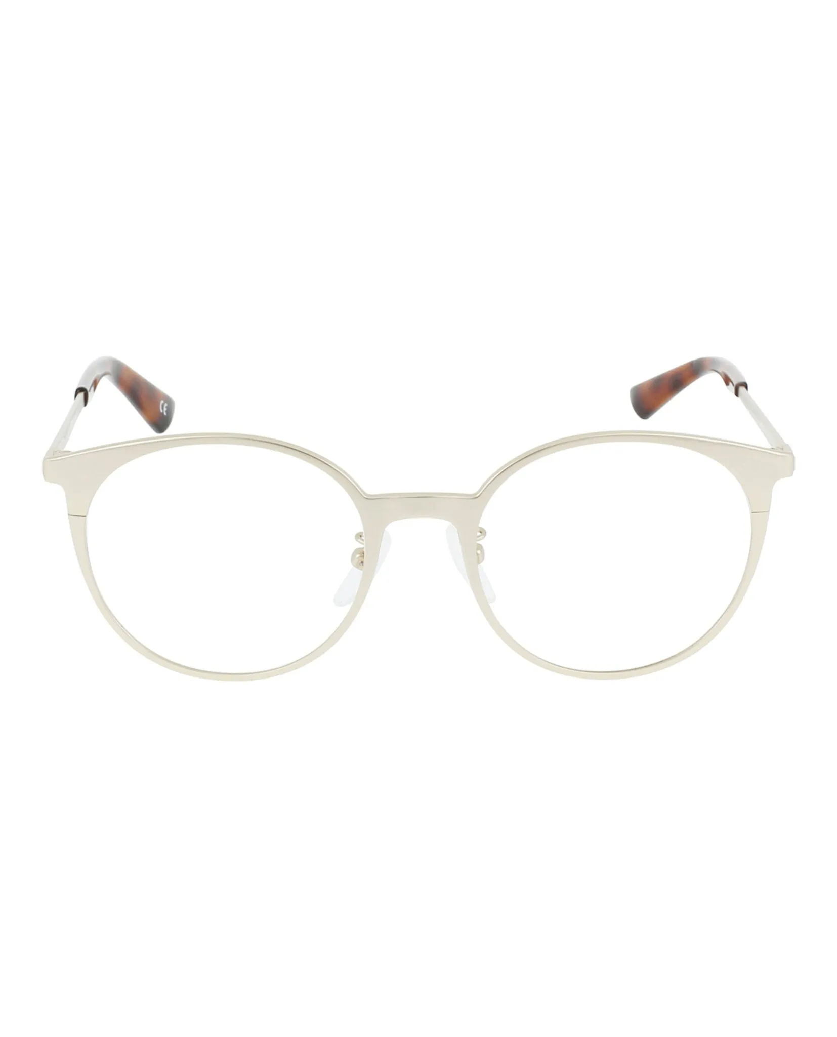 Balenciaga Round-Frame Metal Optical Frames sold by Zulily