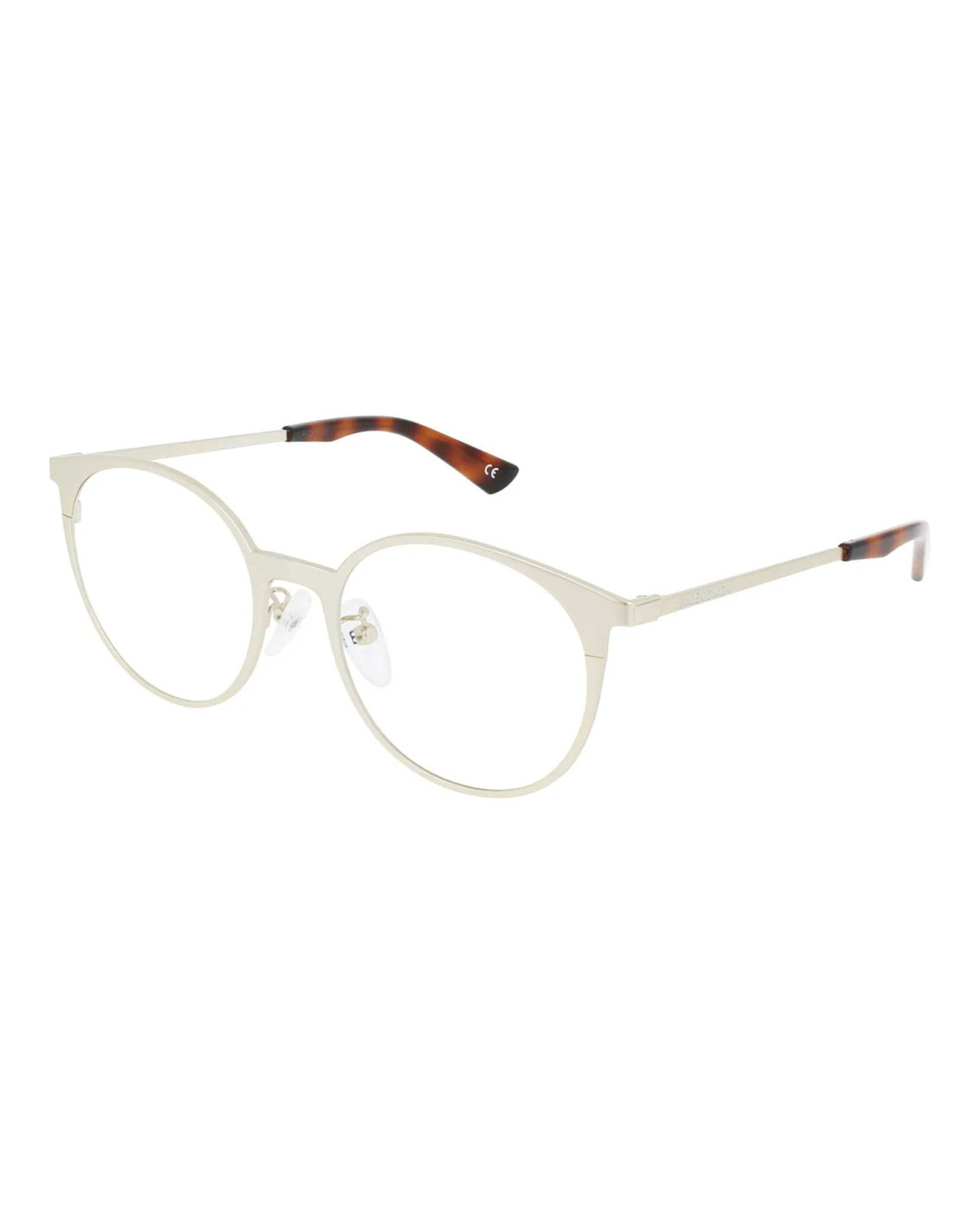 Balenciaga Round-Frame Metal Optical Frames sold by Zulily product image thumbnail 2