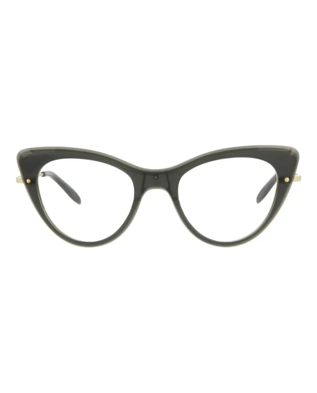 Alexander McQueen Cat Eye-Frame Acetate Optical Frames made by Alexander McQueen