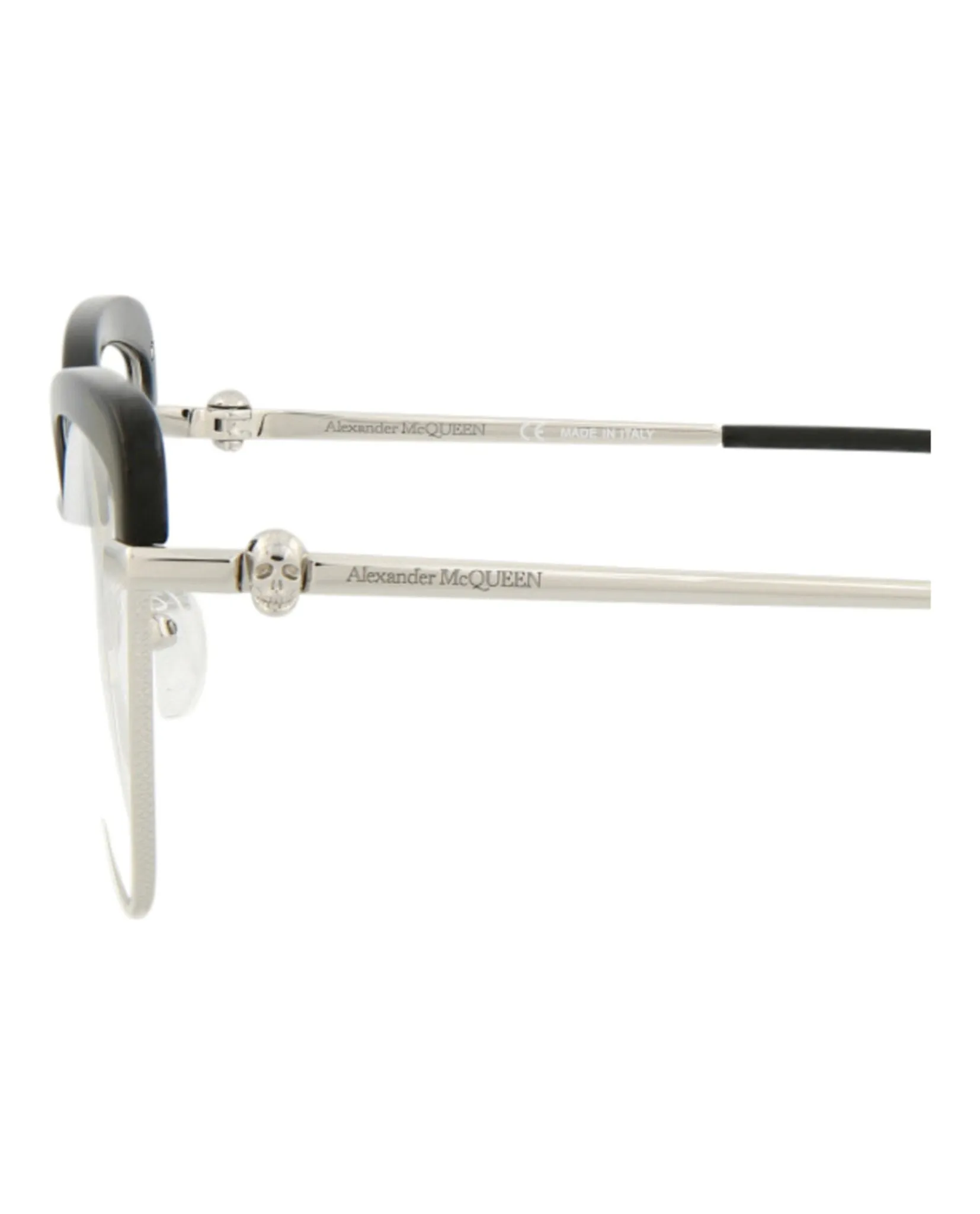 Alexander McQueen Cat Eye-Frame Metal Optical Frames sold by Zulily product image thumbnail 4