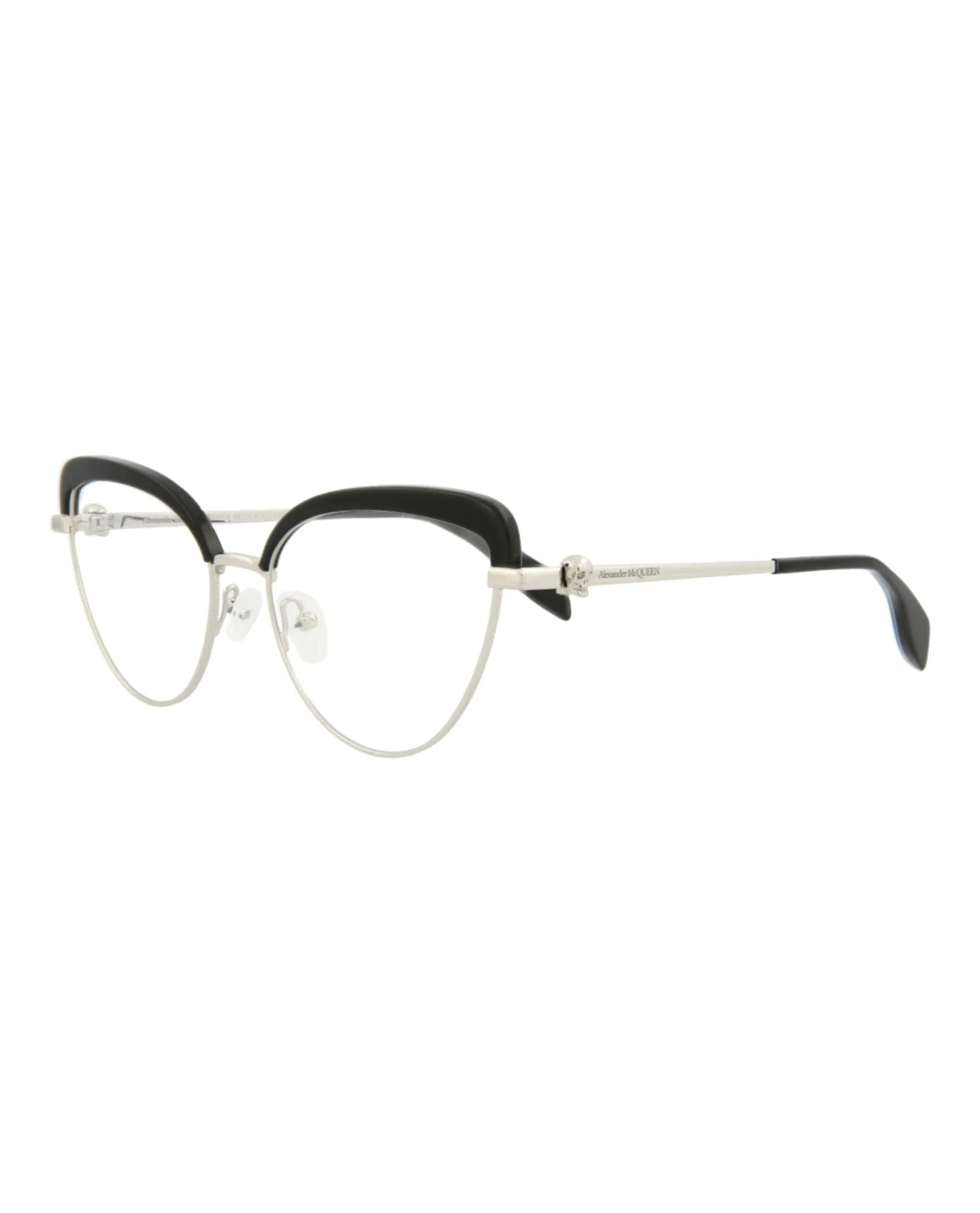 Alexander McQueen Cat Eye-Frame Metal Optical Frames sold by Zulily product image thumbnail 2