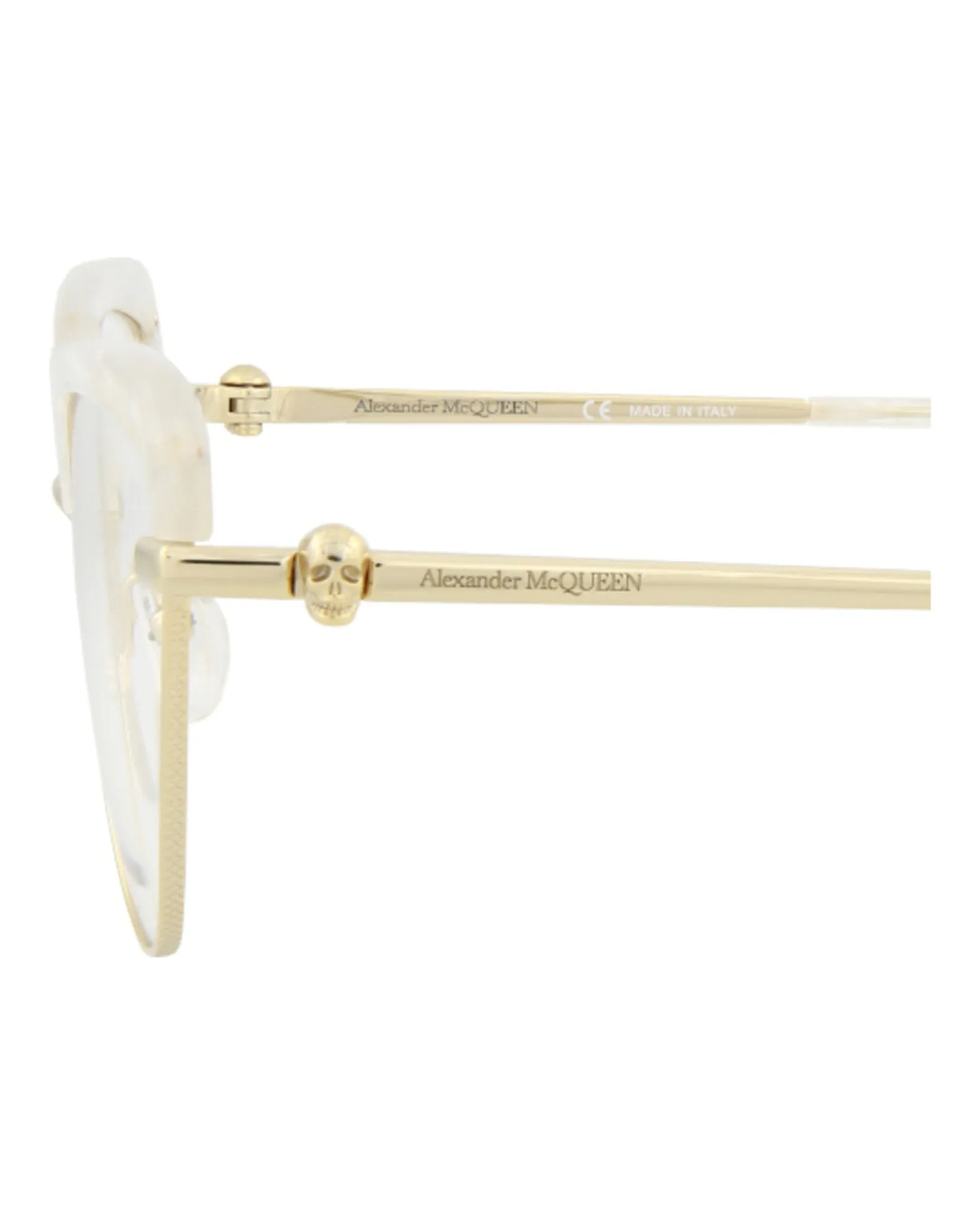 Alexander McQueen Cat Eye-Frame Metal Optical Frames sold by Zulily product image thumbnail 4