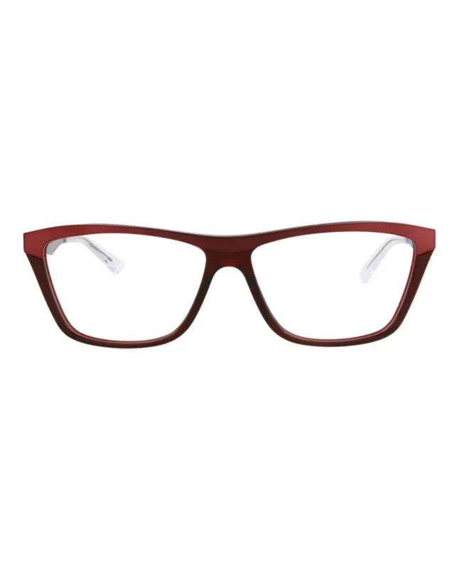 Bottega Veneta Cat Eye-Frame Metal Optical Frames made by Bottega Veneta