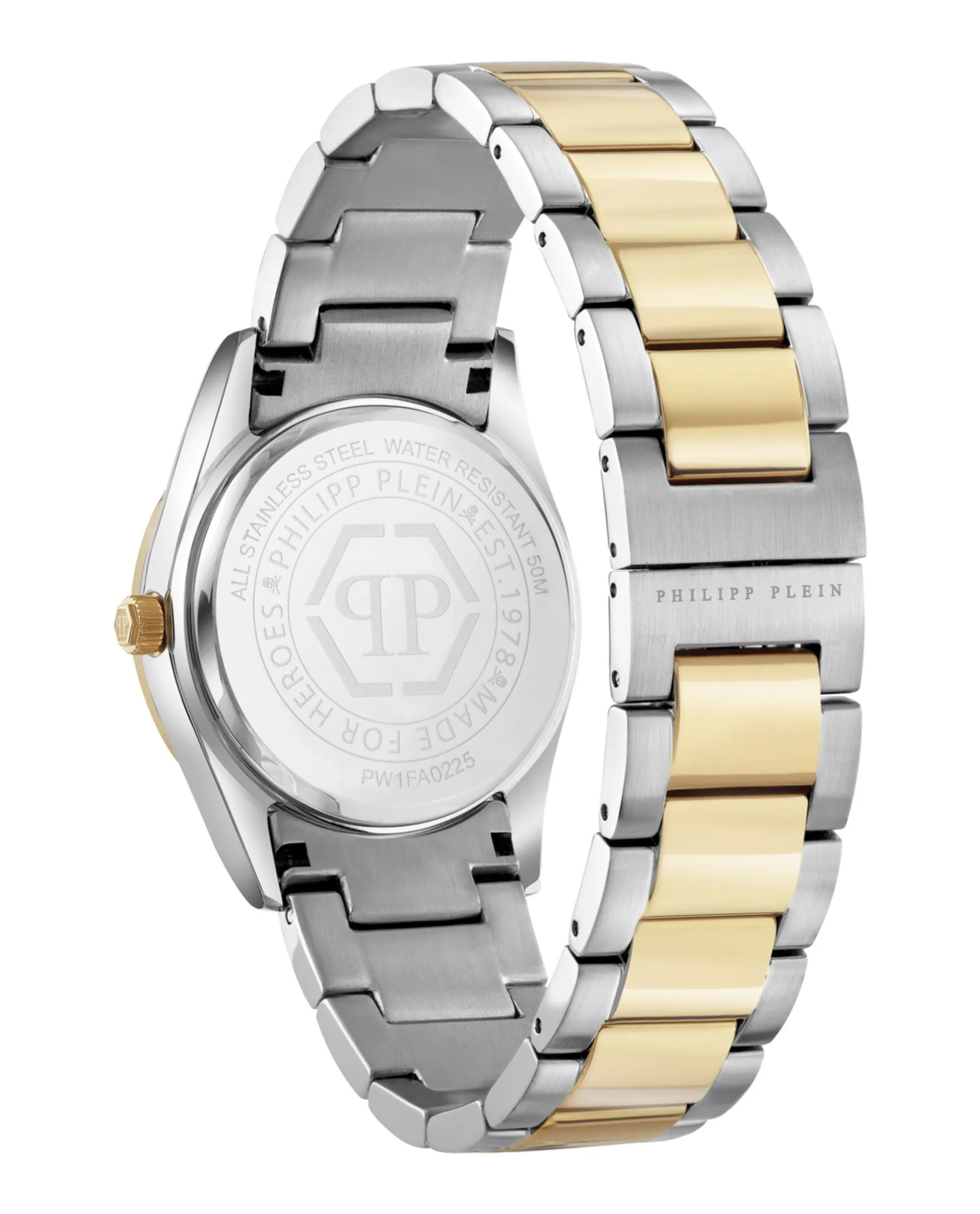Philipp Plein Plein Icon Chain Crystal Watch sold by Zulily product image thumbnail 3
