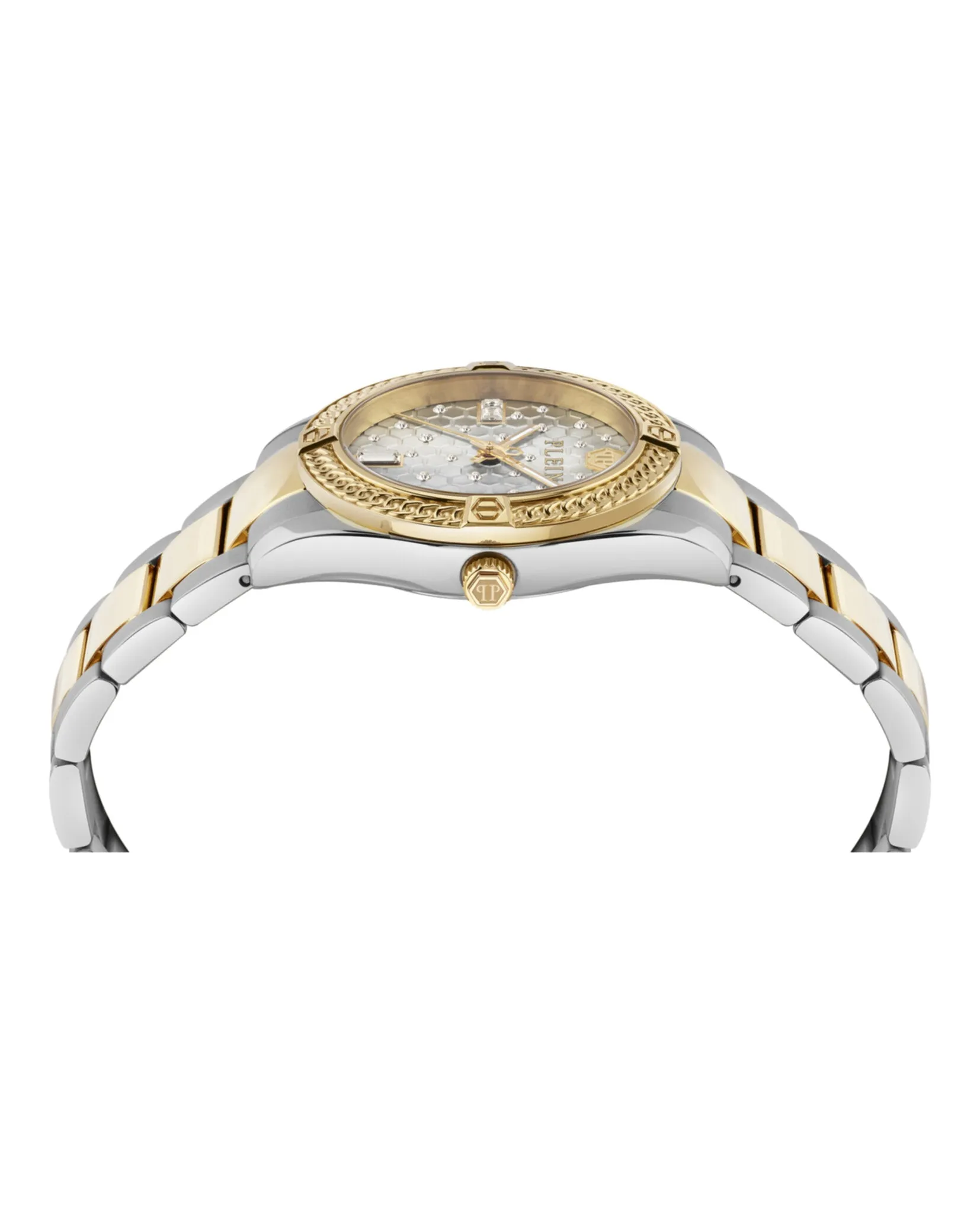 Philipp Plein Plein Icon Chain Crystal Watch sold by Zulily product image thumbnail 2
