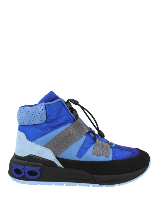 Ferragamo Leonida High-Top Sneakers made by Salvatore Ferragamo