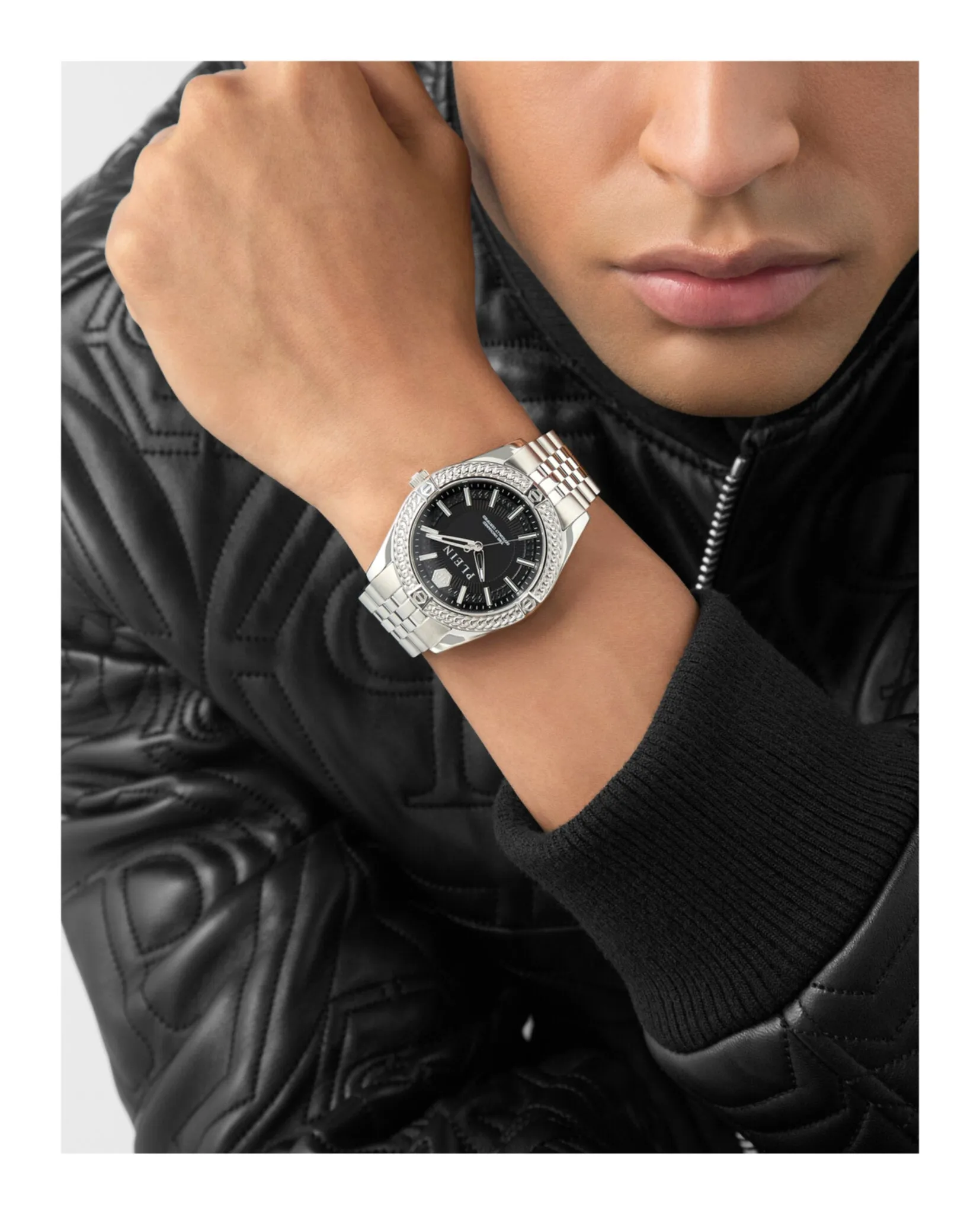 Philipp Plein Plein Icon Chain Bracelet Watch sold by Zulily product image thumbnail 4