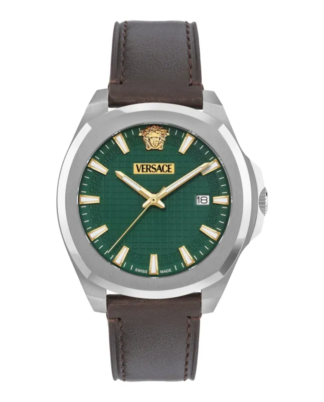 Versace Luxury Leather Watch made by Versace