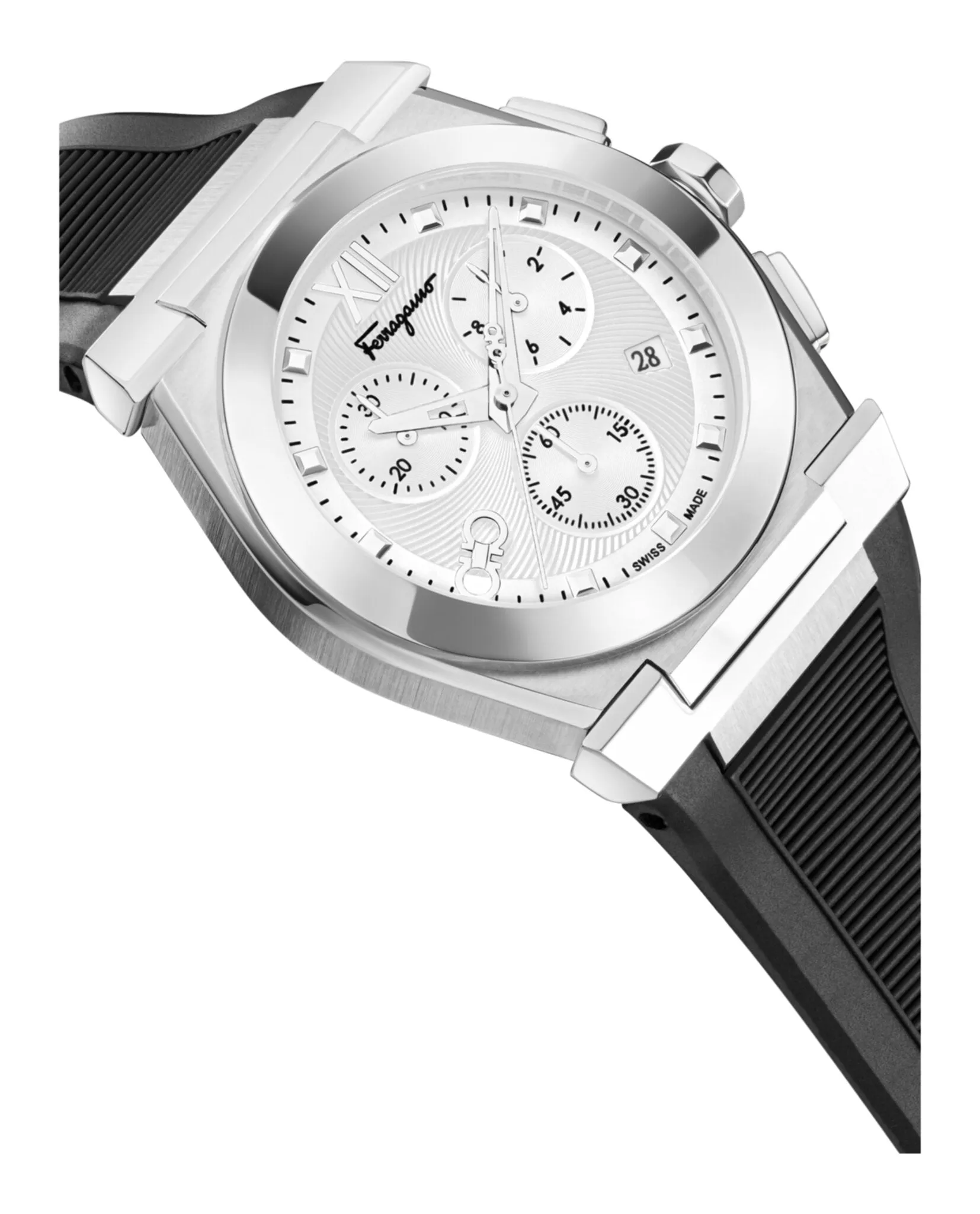 Ferragamo Vega Chrono Silicone Watch sold by Zulily product image thumbnail 3