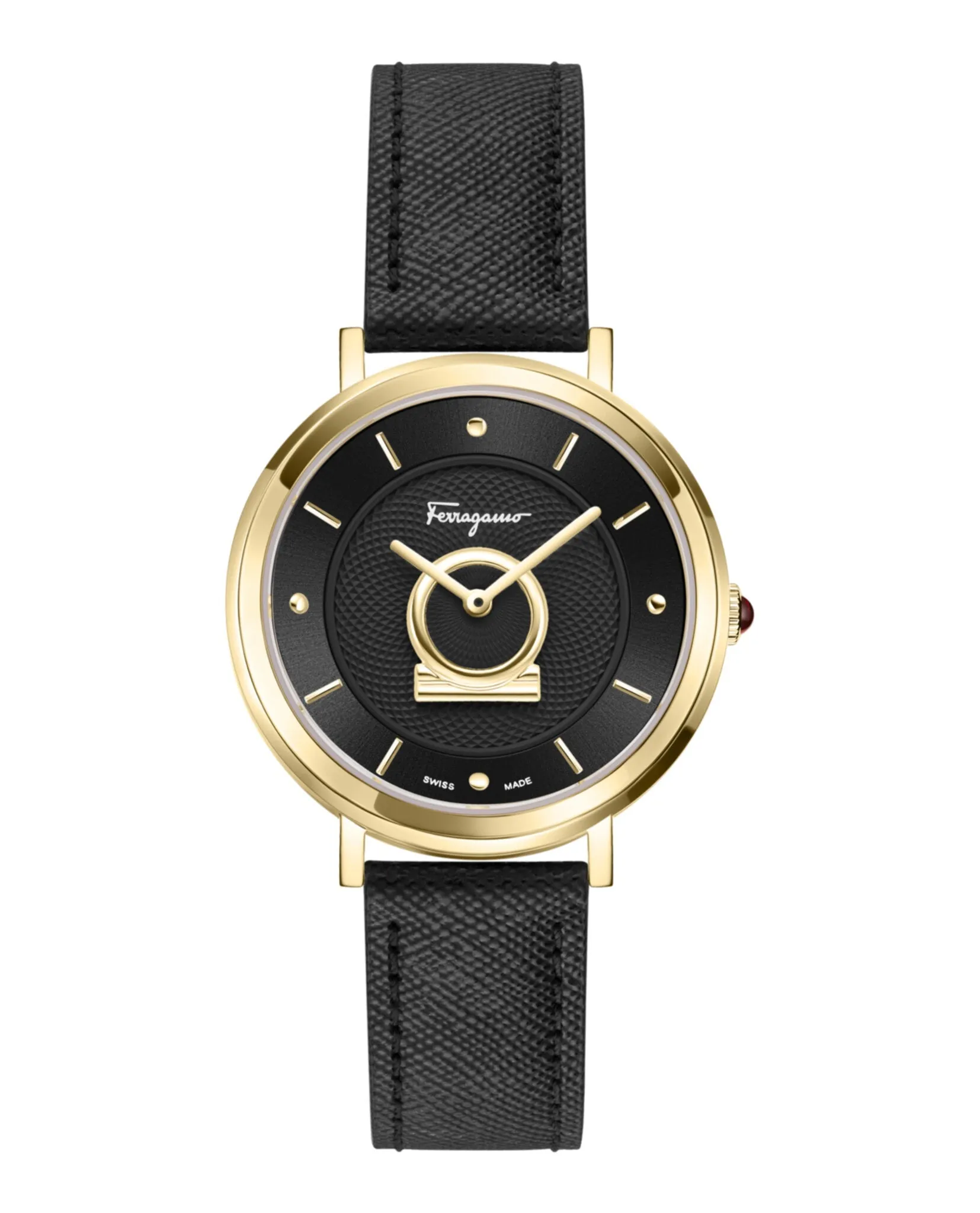 Ferragamo Minuetto Leather Watch sold by Zulily