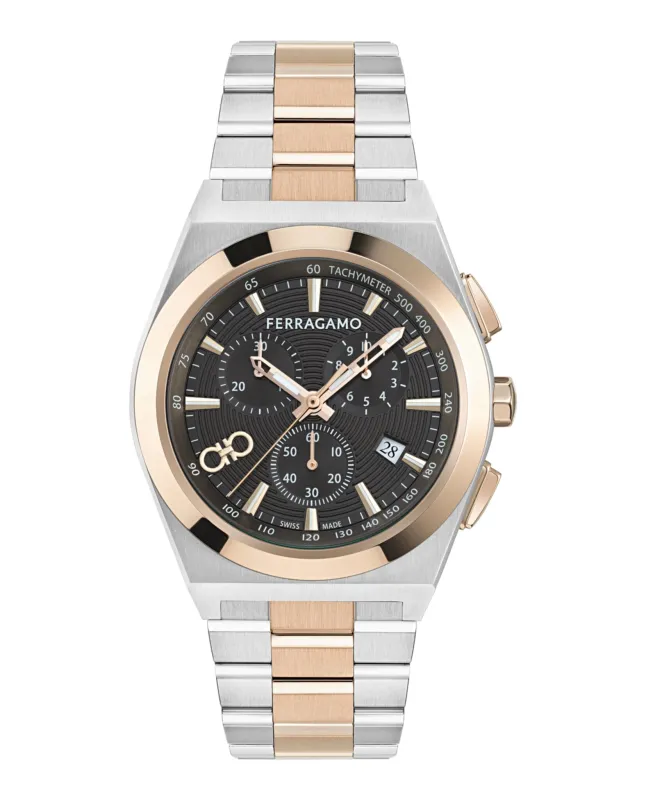 Ferragamo Vega Upper East Chrono Bracelet Watch made by Salvatore Ferragamo