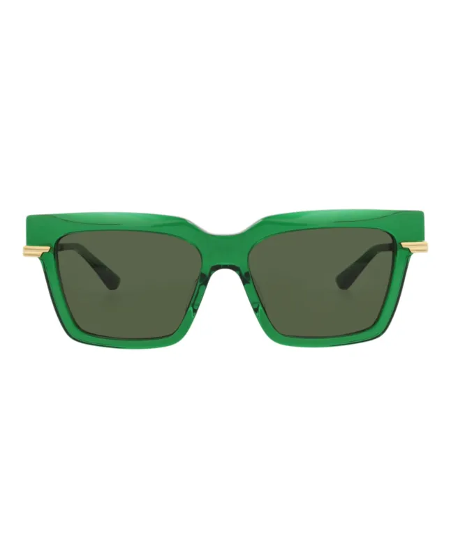 Bottega Veneta Square-Frame Recycled Acetate Sunglasses made by Bottega Veneta