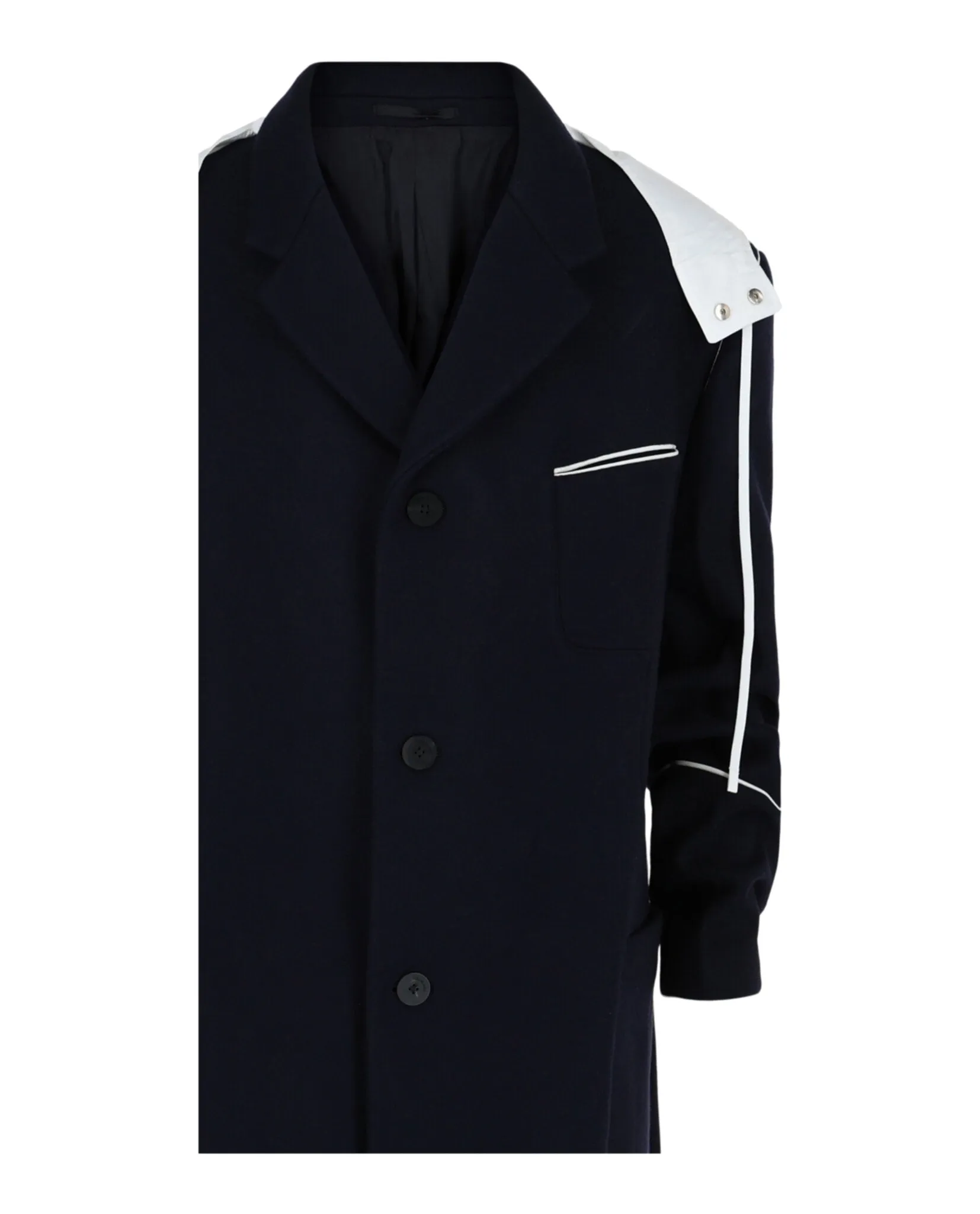 Ferragamo Single-Breasted Hooded Coat sold by Zulily product image thumbnail 3