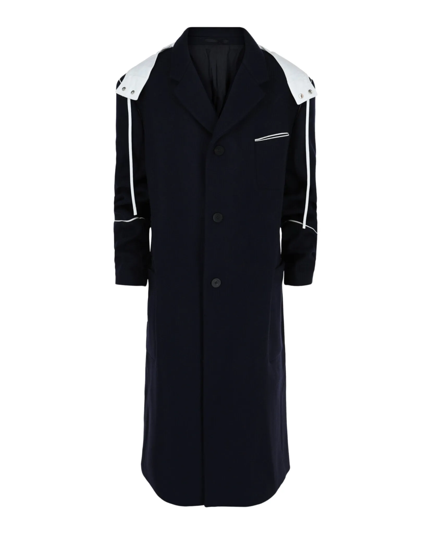 Ferragamo Single-Breasted Hooded Coat sold by Zulily
