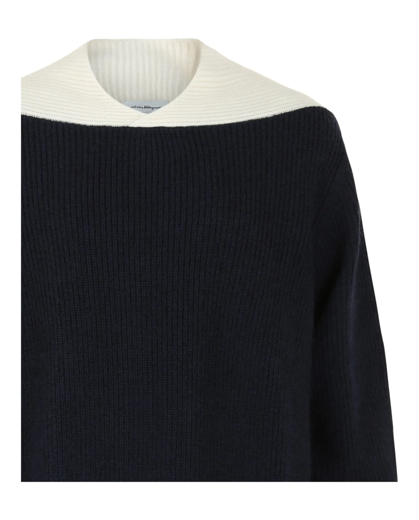 Ferragamo Two-Tone Knit Sweater sold by Zulily product image thumbnail 3